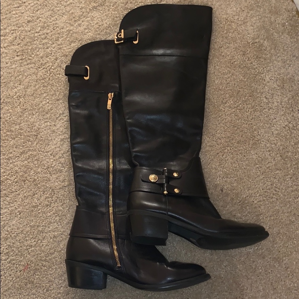 NEW Vince Camuto OTK Leather Boots